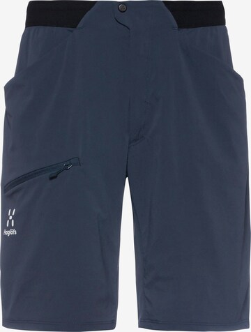 Haglöfs Regular Athletic Pants 'L.I.M Fuse' in Blue: front