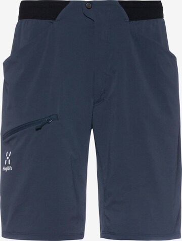 Haglöfs Athletic Pants 'L.I.M Fuse' in Blue: front
