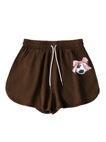 GORHEY Pants in Brown: front