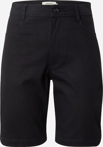 Thinking MU Regular Shorts 'Jasmine' in Schwarz: predná strana