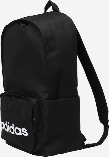 ADIDAS PERFORMANCE Sports backpack in Black / White, Item view