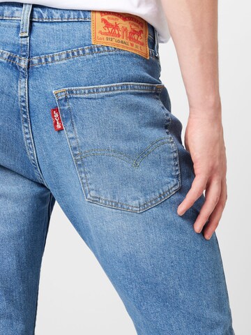 LEVI'S ® Слим Джинсы '512 Slim Taper Lo Ball' в Синий