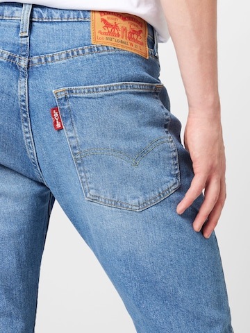 mėlyna LEVI'S ® Prigludęs Džinsai '512 Slim Taper Lo Ball'