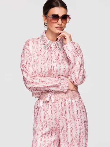 Ombre Blouse in Roze