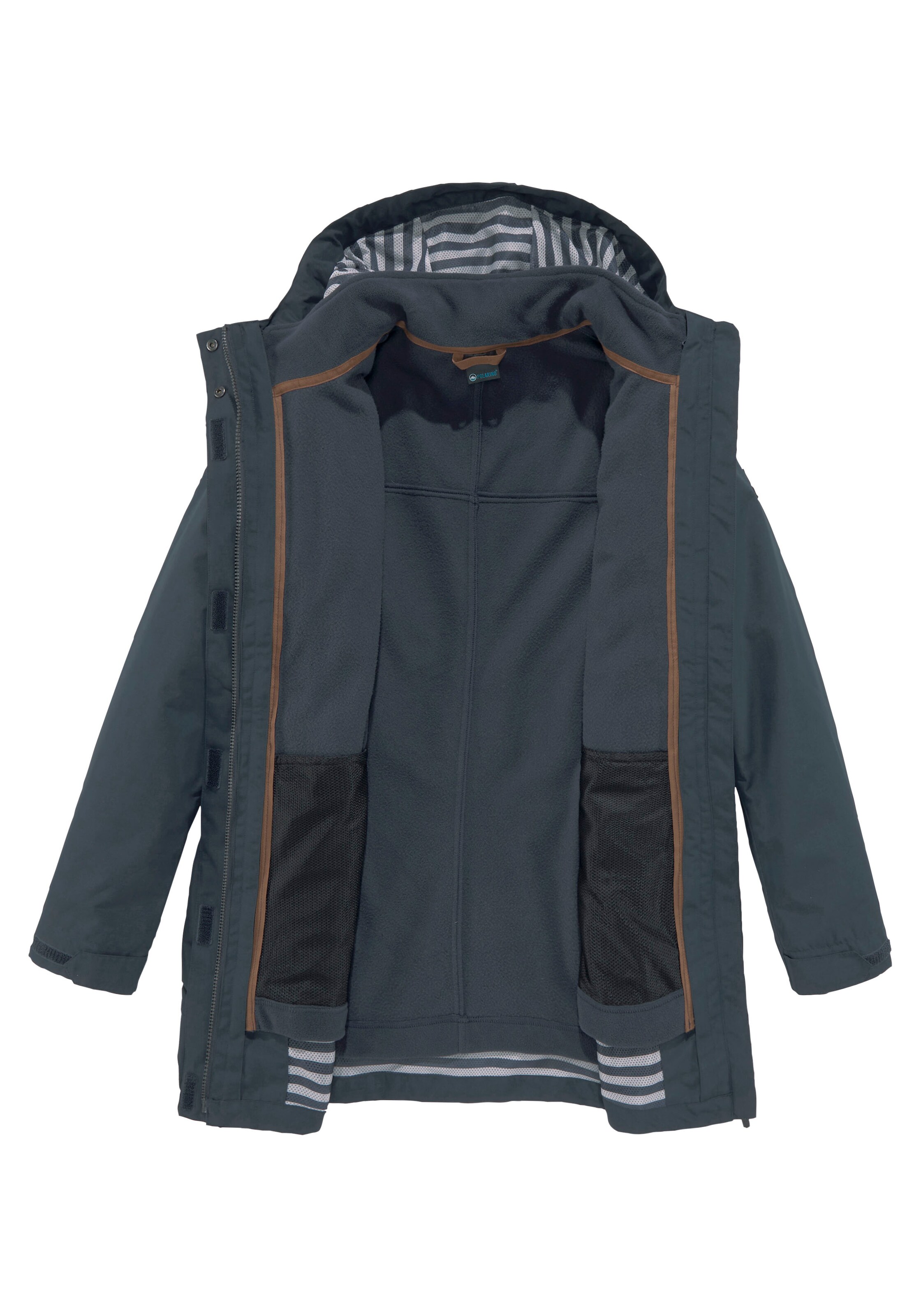 POLARINO Outdoorjacke in Blau