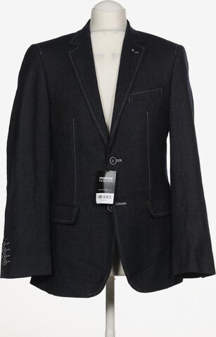 HECHTER PARIS Suit Jacket in M in Blue: front