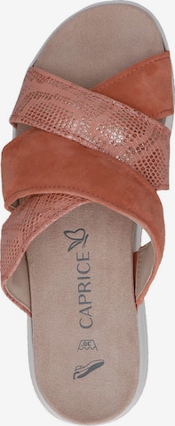 CAPRICE Pantolette in Orange