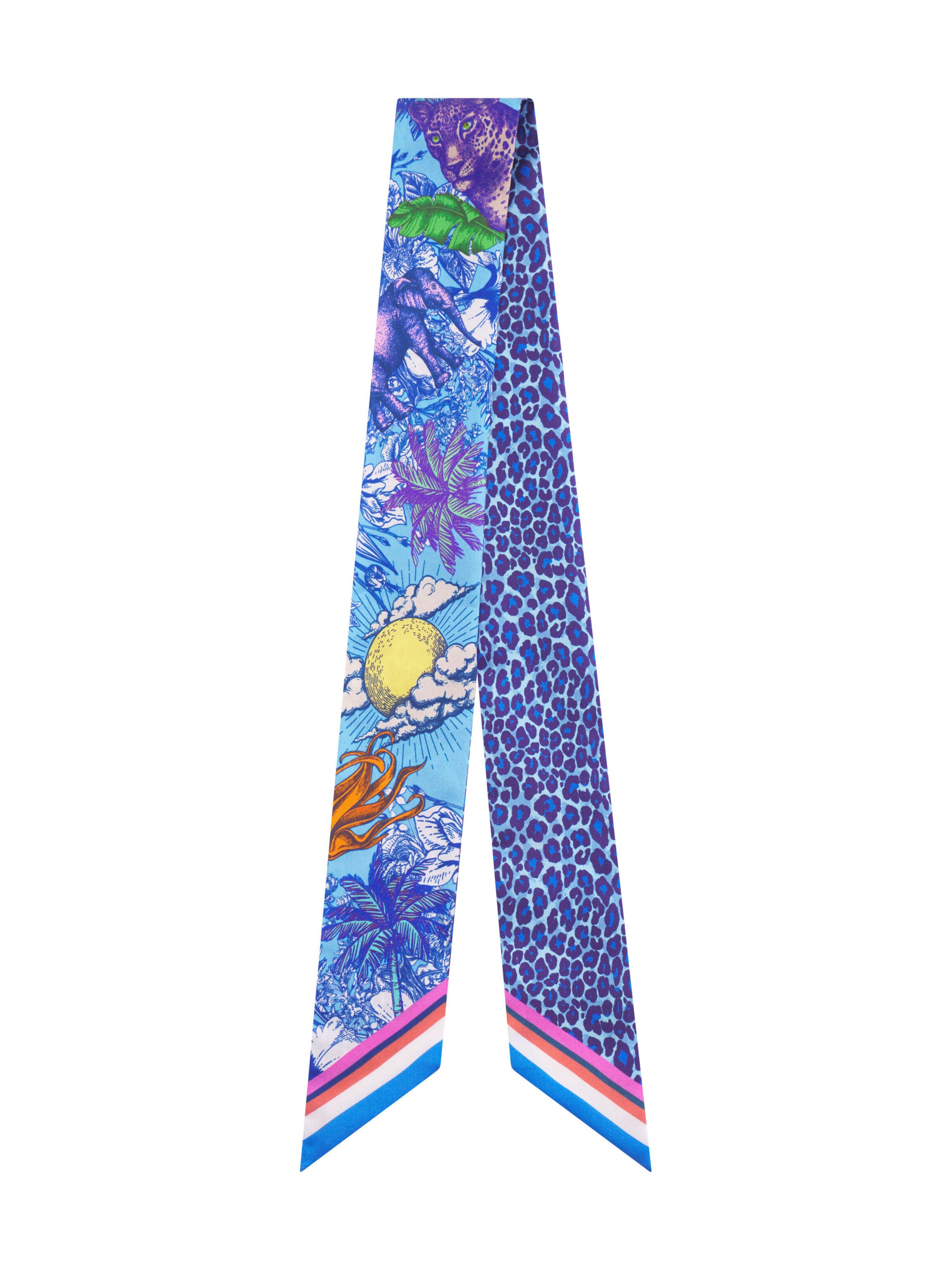 CODELLO Tuch in Blau: Vorderseite