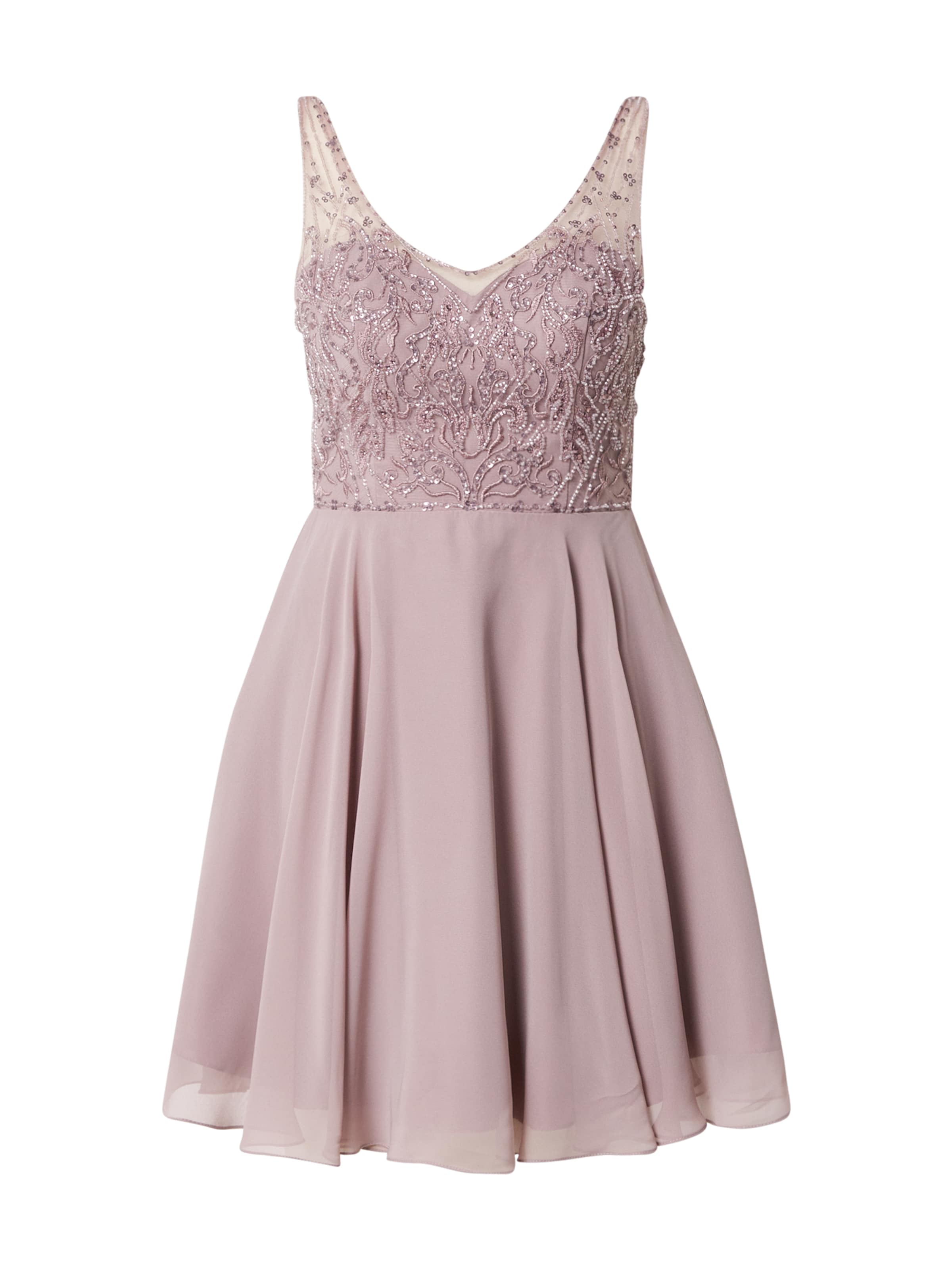 Laona Cocktail Dress in Purple: front