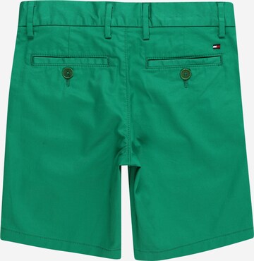 TOMMY HILFIGER Regular Broek '1985' in Groen