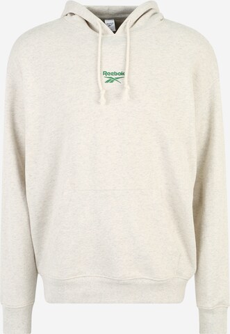 Reebok Sweatshirt in Beige: front