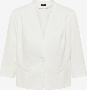 usha BLACK LABEL Blazer in White: front