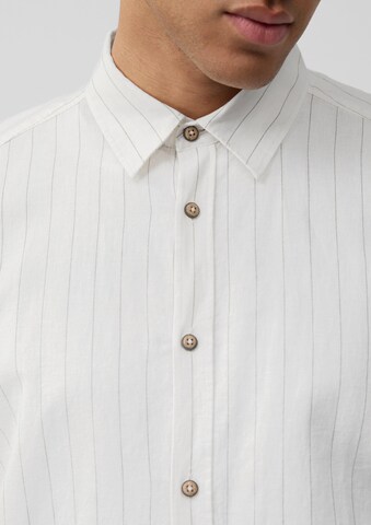 s.Oliver Regular fit Button Up Shirt in White