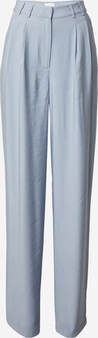 LeGer by Lena Gercke Regular Pleat-Front Pants 'Draco' in Blue: front