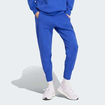 Effilé Pantalon de sport 'Z.N.E.' ADIDAS SPORTSWEAR en bleu