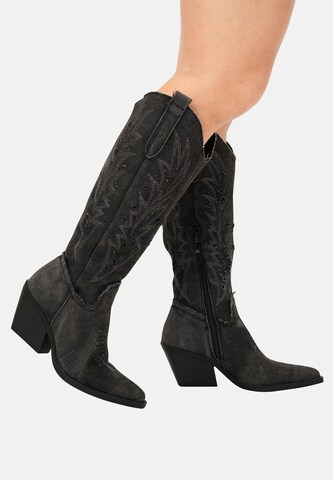 Salinyang Cowboylaarzen in Zwart