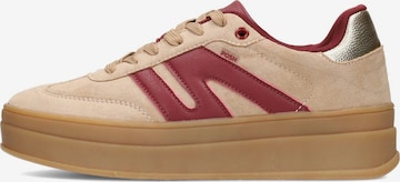 POSH by Poelman Sneakers in Braun: Vorderseite