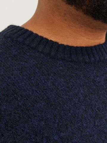 Jack & Jones Plus - Pullover 'JOROllie' em azul