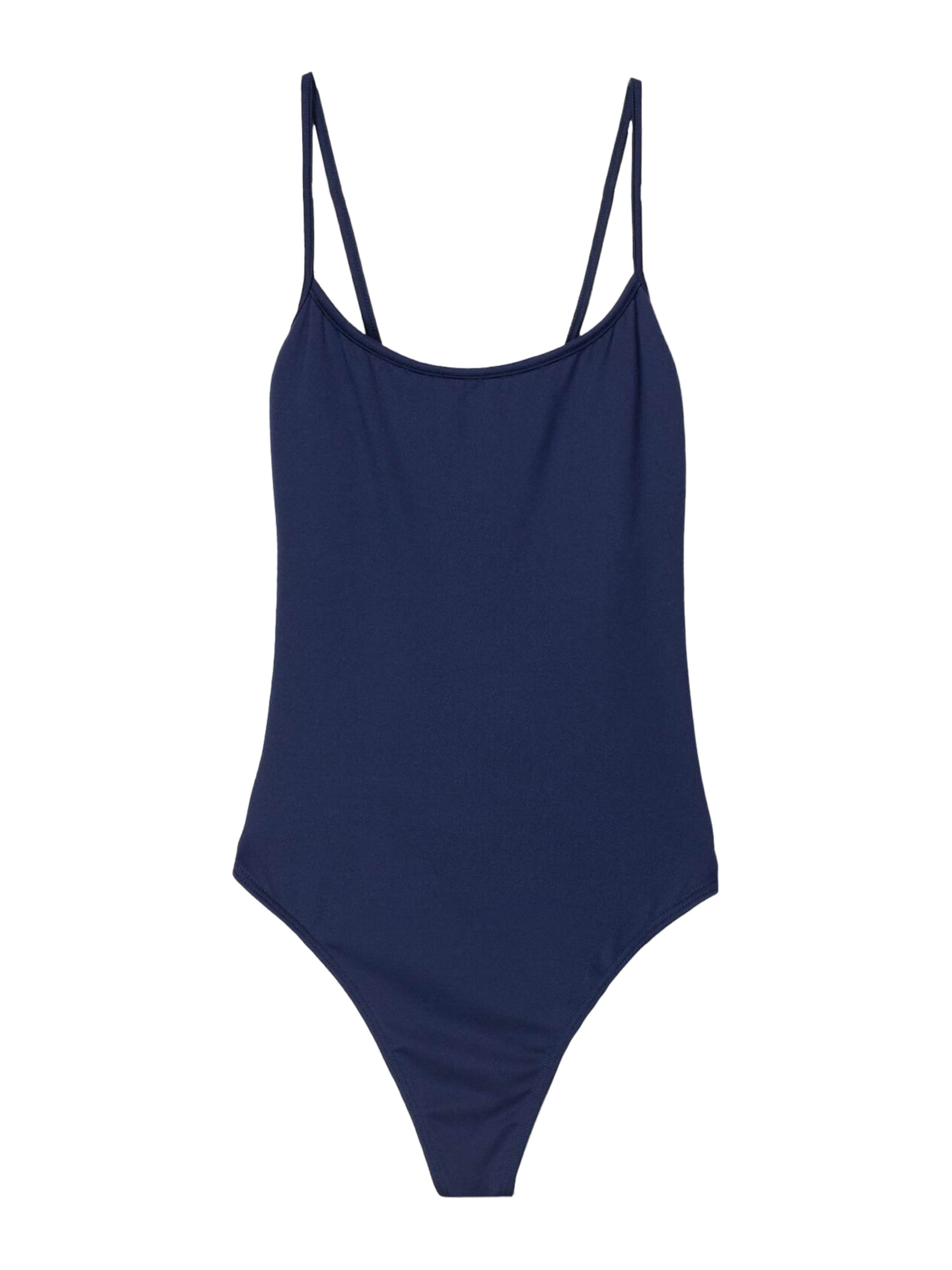 Bershka Shirtbody i blå: forside