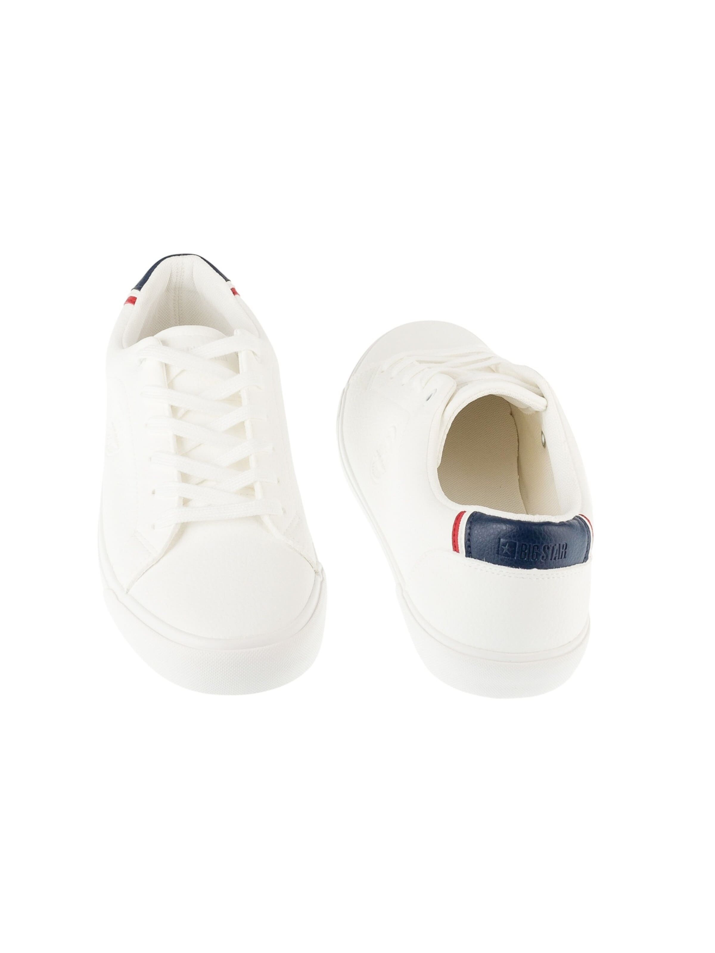 Baskets basses BIG STAR en blanc