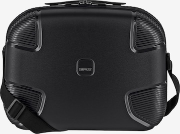 Trousses de toilette IMPACKT en noir : devant