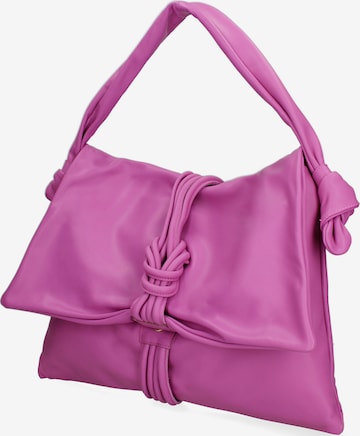 Viola Castellani Schultertasche in Pink: Vorderseite