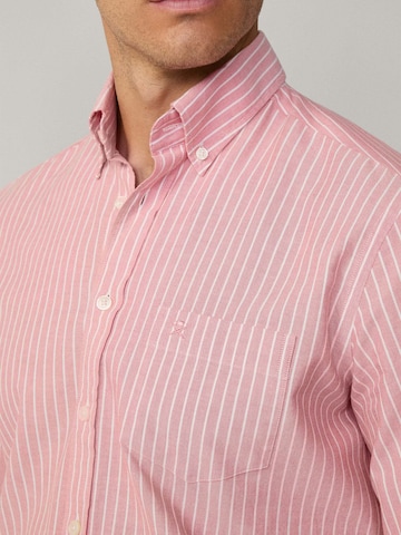 Hackett London Regular Fit Hemd in Pink