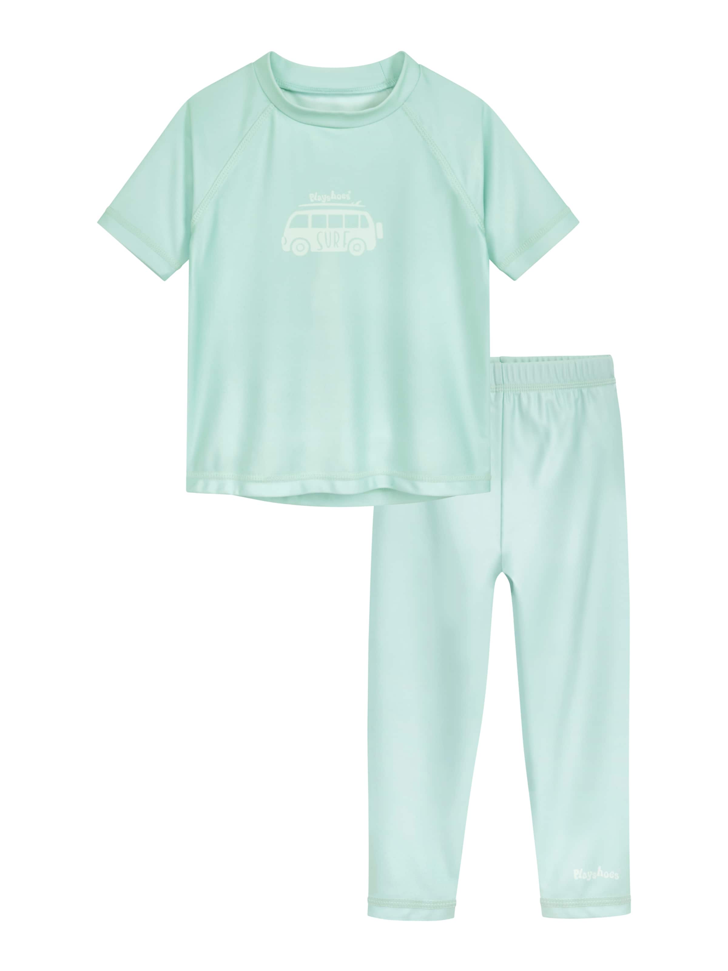 PLAYSHOES UV-bescherming in de kleur Mintgroen / Pastelgroen, Productweergave