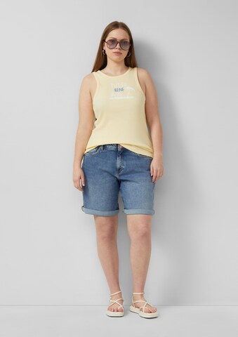 QS Shirt in Geel