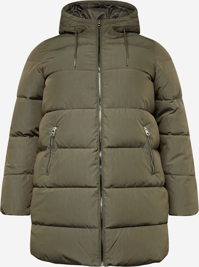 ONLY Carmakoma Manteau d’hiver 'Dolly' en vert foncé, Vue avec produit