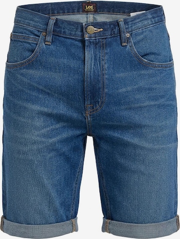 Leeregular Traperice '5 POCKET SHORTS' - plava boja: prednji dio