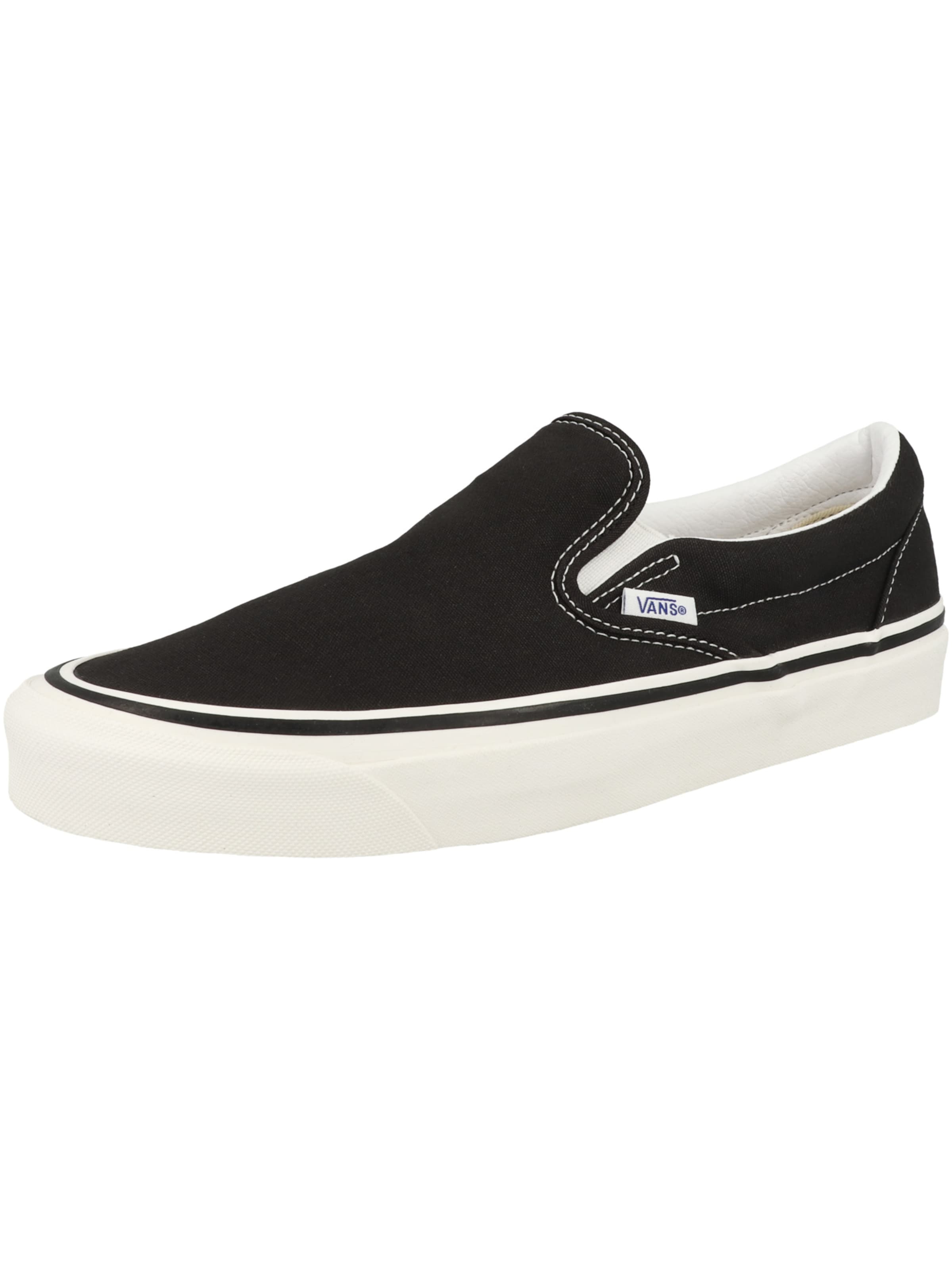 VANS - Sapatilhas slip-on em preto: frente
