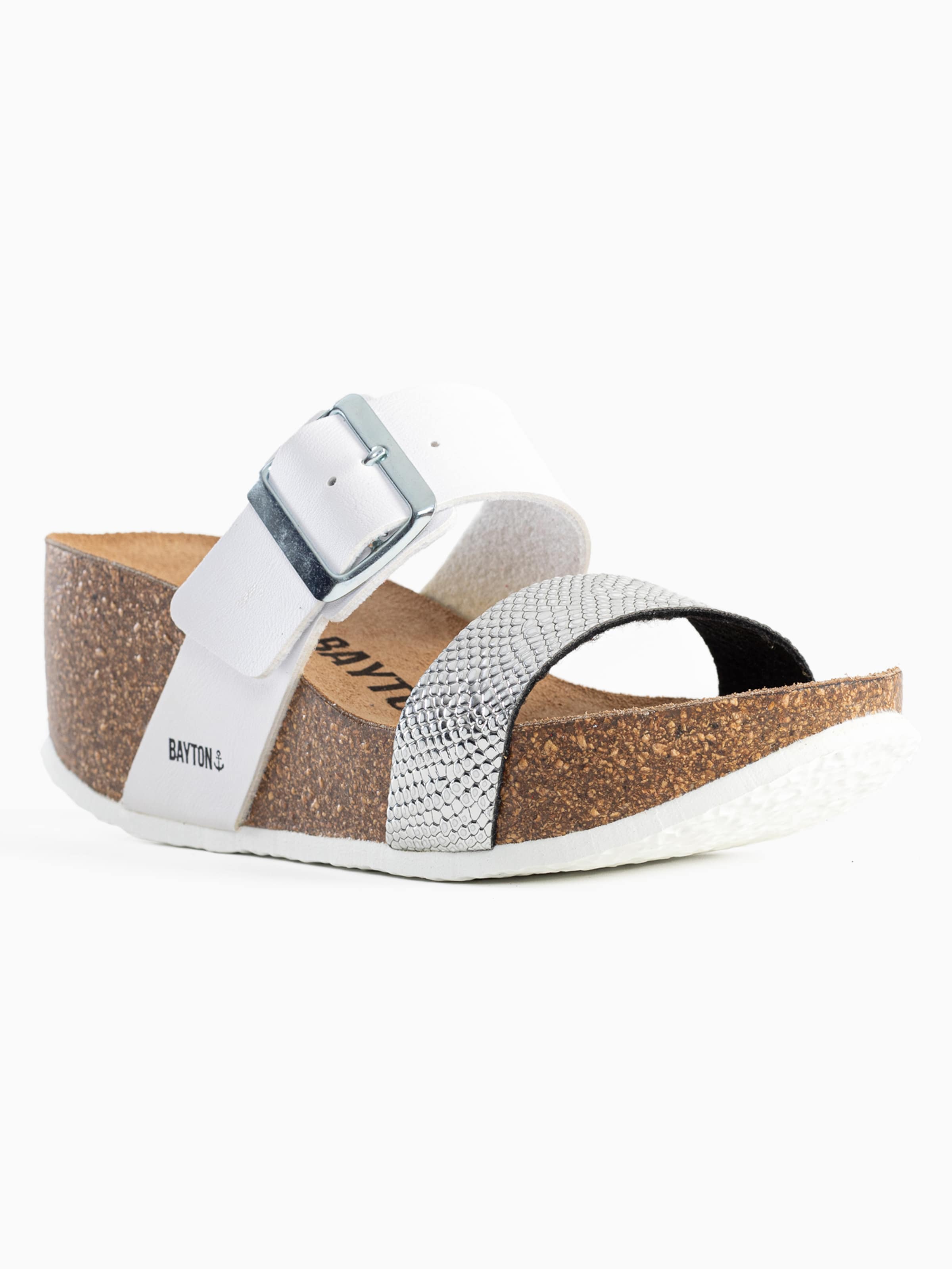 Bayton - Sapato aberto 'Newcastle' em branco