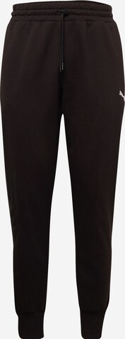 PUMA Ozke Športne hlače | črna barva: sprednja stran