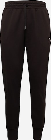 PUMA - Pantalón deportivo en negro: frente