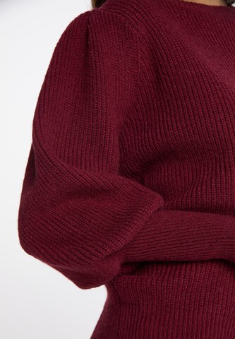 Pullover 'Tylin' di faina in rosso