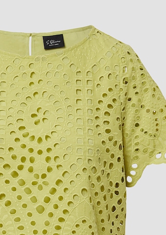 s.Oliver BLACK LABEL Bluse in Grün