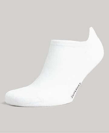 Superdry Къси чорапи в бяло