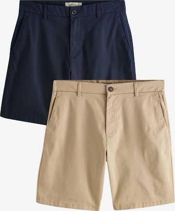 NextLoosefit Chino hlače - plava boja: prednji dio