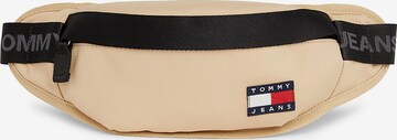 Tommy Jeans Heuptas 'Essential Repeat' in Beige: voorkant