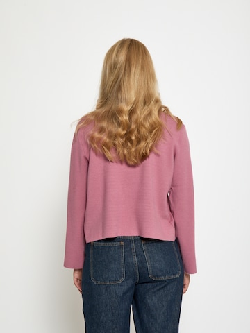 Pull-over ' MSLupi High Neck Knit Pullover ' minus en rose