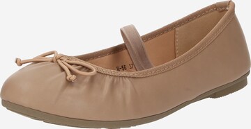 Dorothy Perkins Ballerina 'Pixiel' in Grijs: voorkant