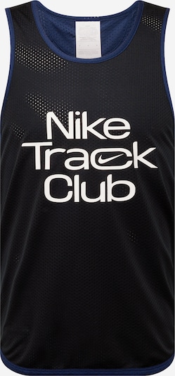 Maglia funzionale 'TRACK CLUB' NIKE di colore blu scuro / nero / bianco, Visualizzazione prodotti