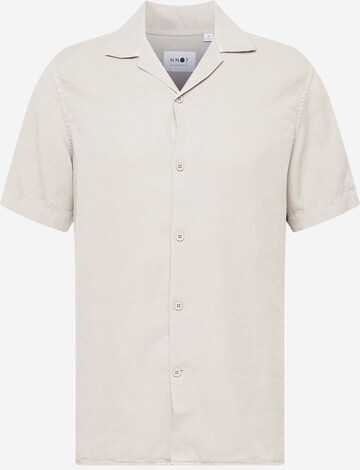 NN07 Button Up Shirt 'Miyagi' in Grey: front