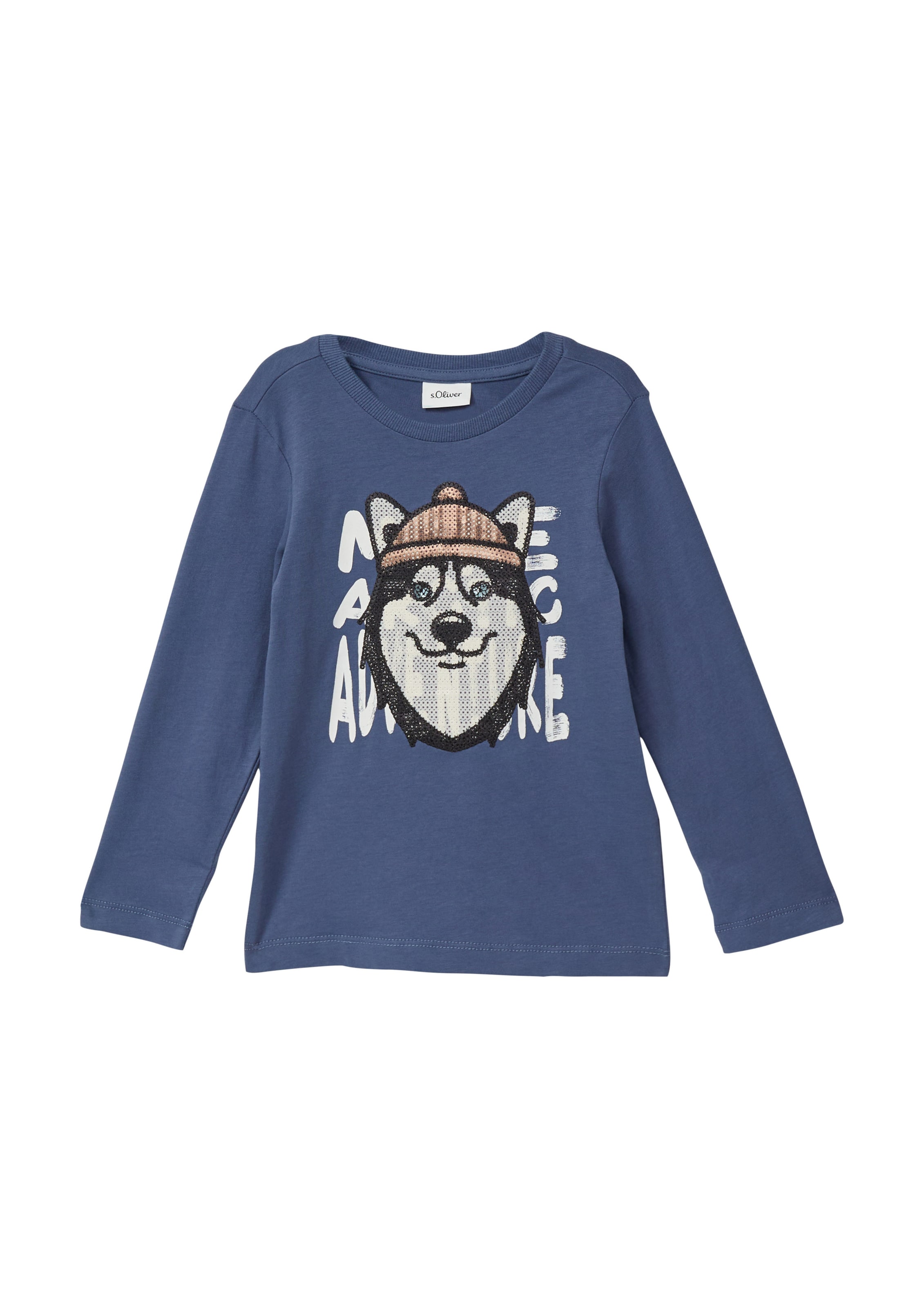 s.Oliver Shirt in Blau: Vorderseite