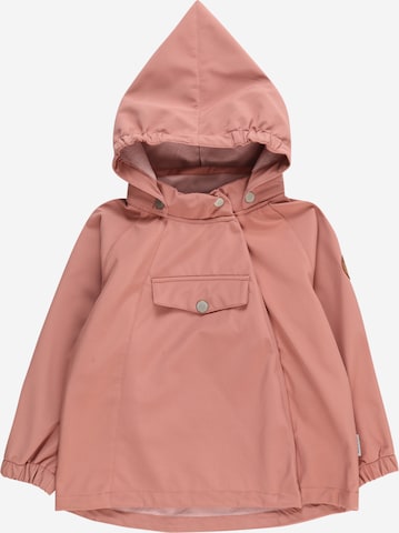 MINI A TURE Between-Season Jacket in Pink: front