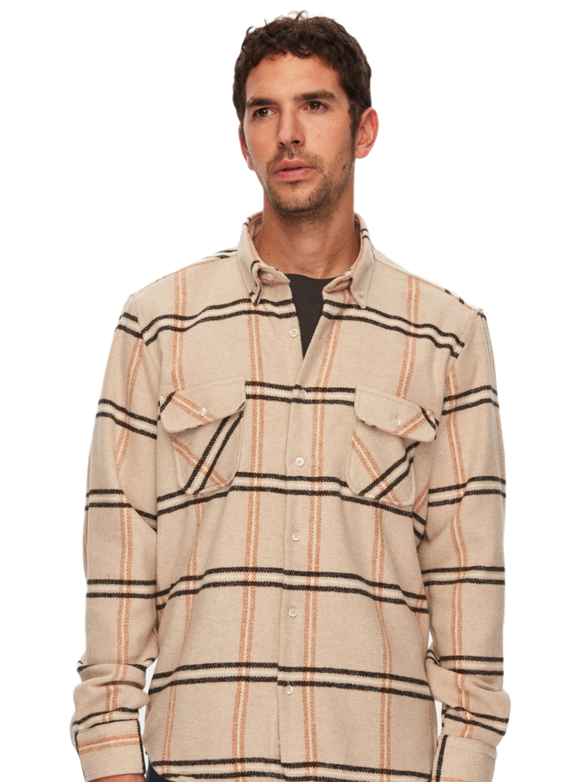 Coupe regular Chemise D’S Damat en beige