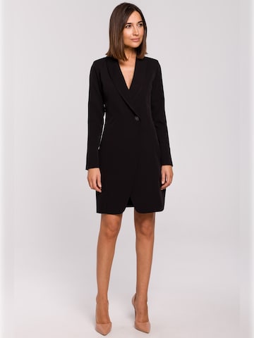 Stylove - Vestido en negro: frente