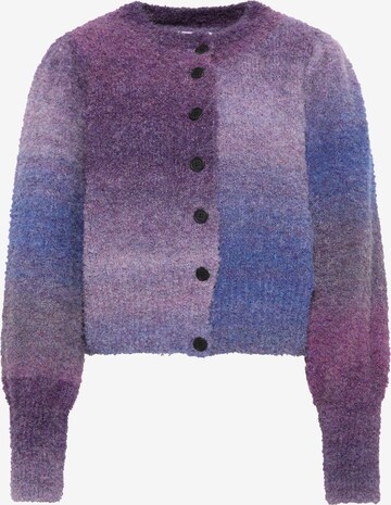 MYMO Strickjacke in Lila: predná strana