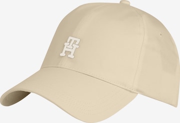 TOMMY HILFIGER Cap in Beige: front